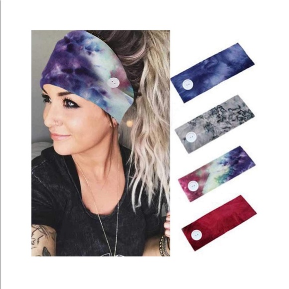 Accessories - Maroon Tie dye